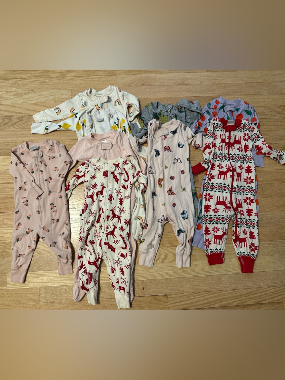 Hanna Andersson Pajama Bundle (9 pieces)